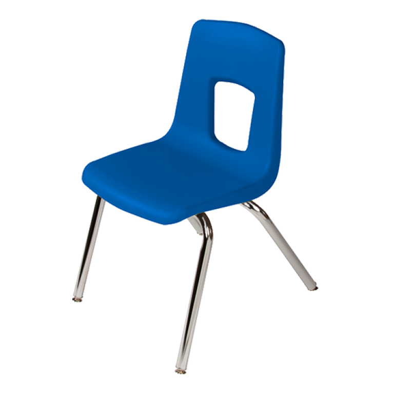 Four Leg Stacking Chair - Uniflex